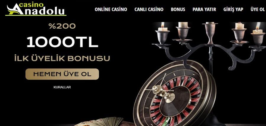 anadolu casino - canli casino oyunlari nelerdir